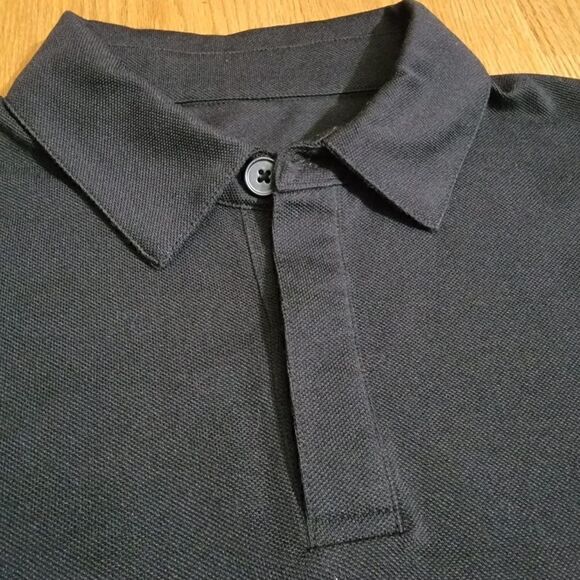 Air Jordan 1 2 3 4 6 11 Bred Black Cat Polo T Shirt Men's Size Small S Dri-Fit - Picture 8 of 9